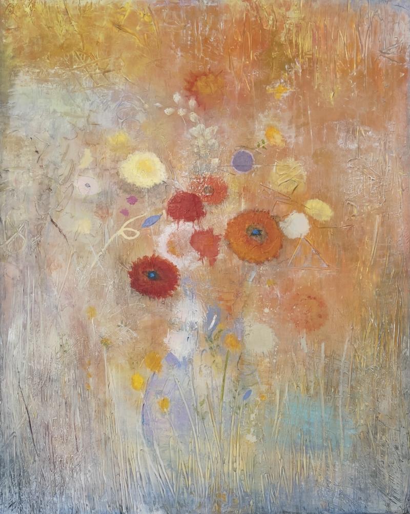 Susan Woldman Orange Flowers
