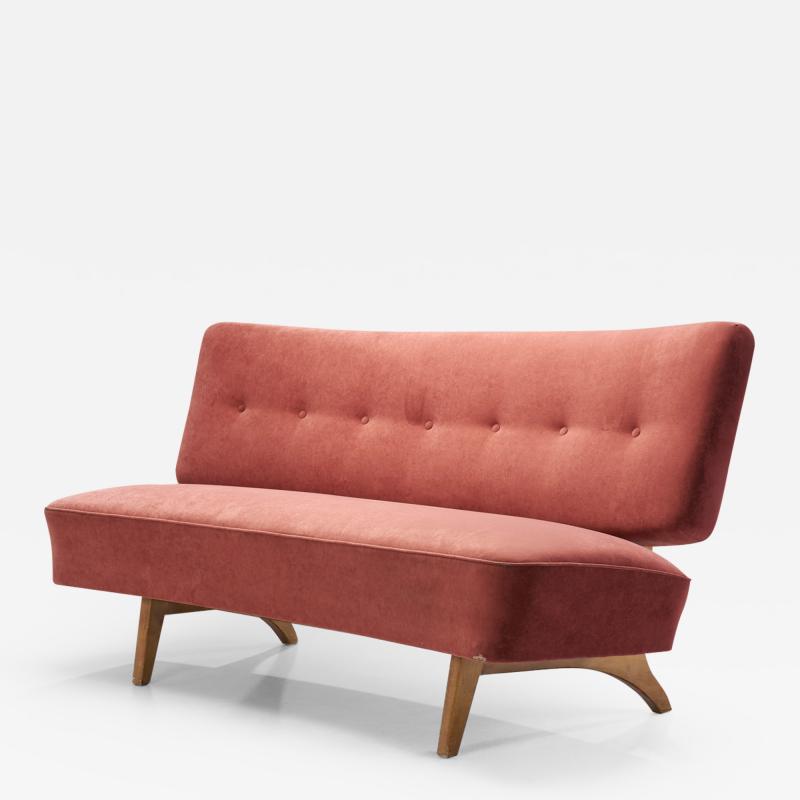 Susanna Sofa by Oiva Parviainen for Lahden Lepokalusto Finland 1950s