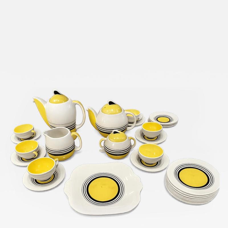 Susie Cooper Art Deco Tea Set by Susie Cooper in Tango Pattern