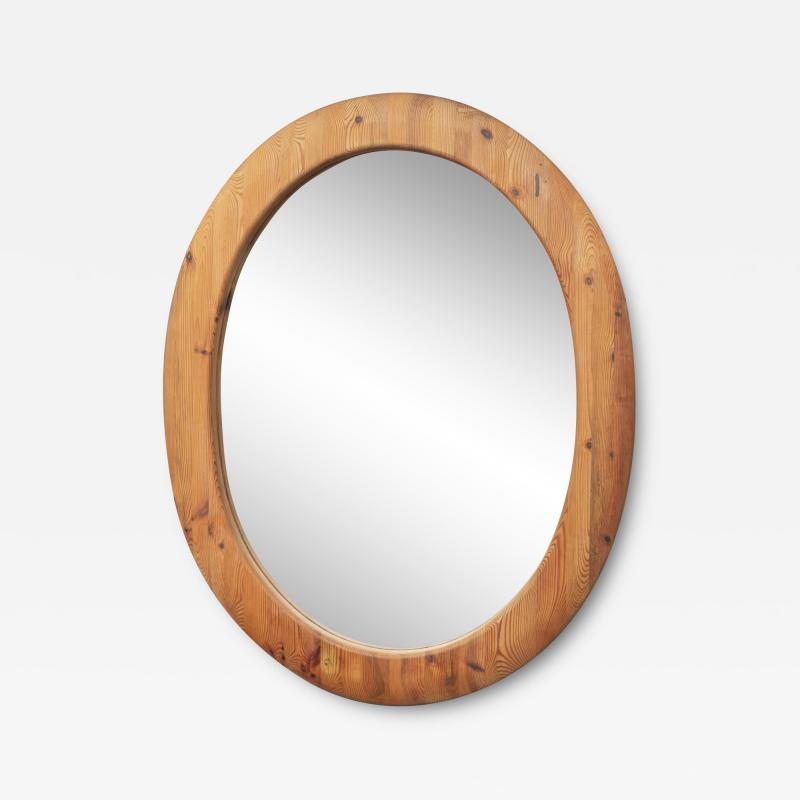 Sven Larsson Sven Larsson Large Oval Wall Mirror and Bench