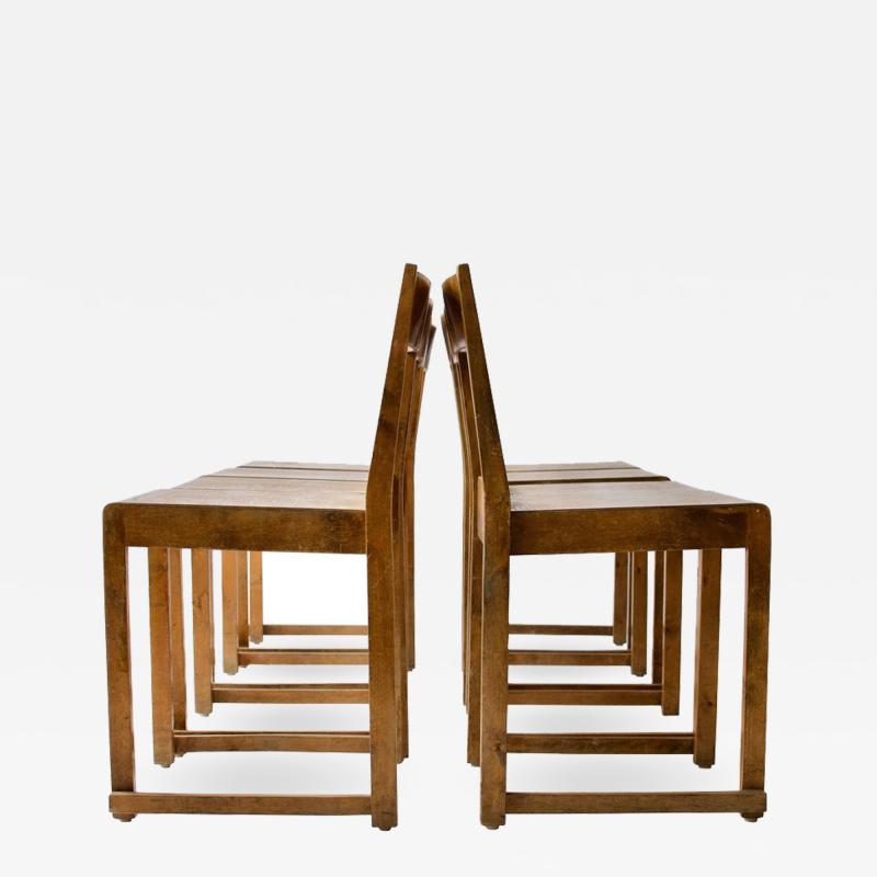 Sven Markeliu Set of Eight Dining Chairs by Sven Markelius