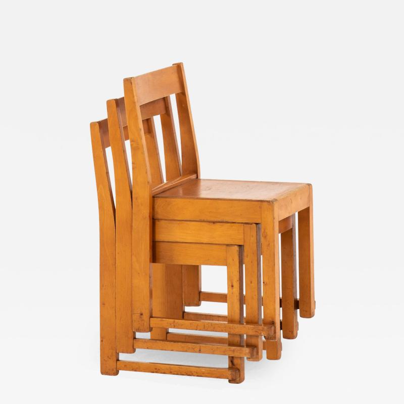 Sven Markelius Children Chairs Produced in Sweden