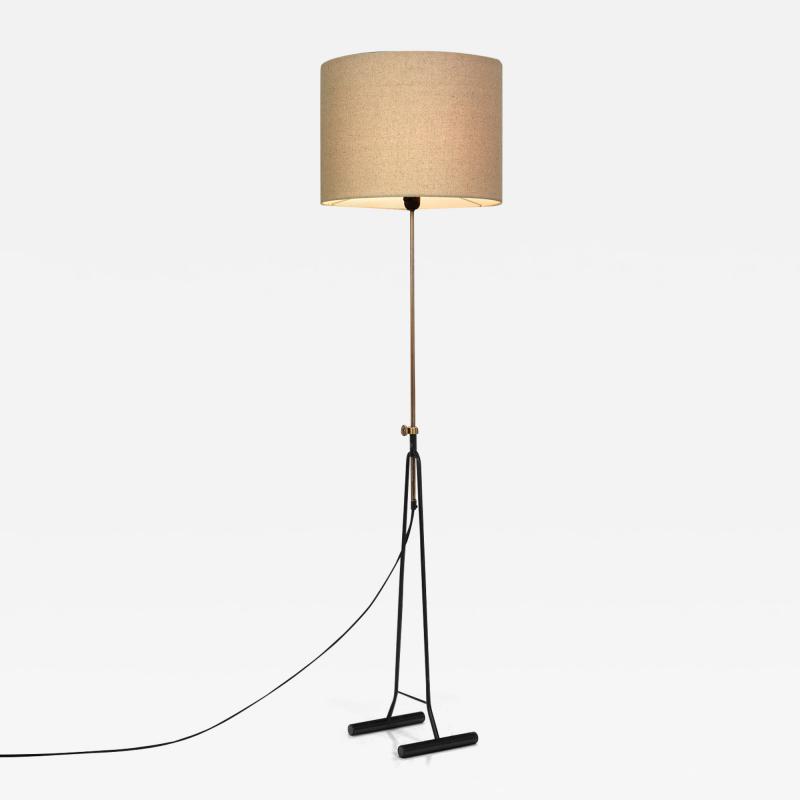 Svend Aage Holm S rensen Model E1782 Floor Lamp by Svend Aage Holm S rensen for ASEA Sweden 1950s