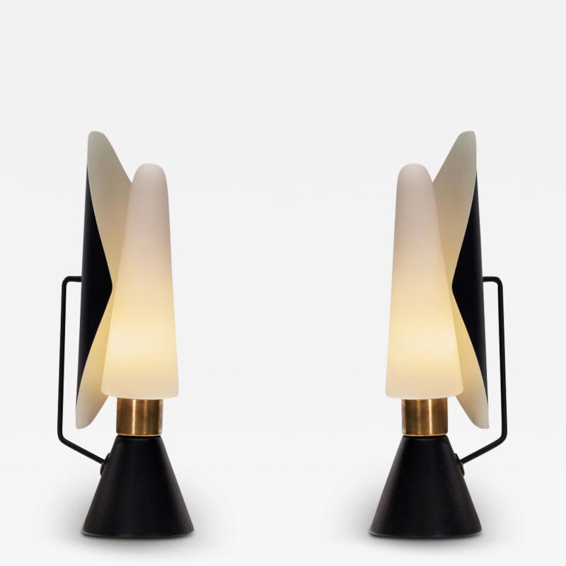 Svend Aage Holm S rensen Pair of Svend Aage Holm S rensen E1296 Table Lamps for ASEA Sweden 1950s