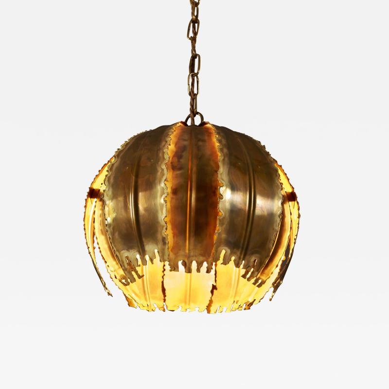 Svend Aage Holm S rensen Swedish 1970s ceiling pendant Poppy light by Svend Aage Holm Sorensen