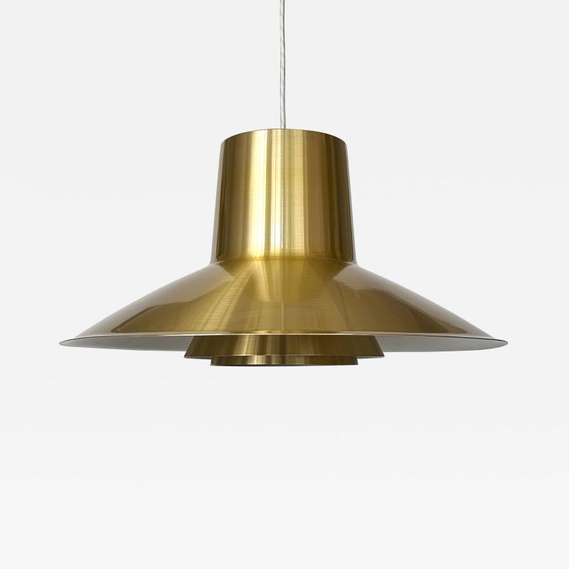 Svend Middelboe Auditorie Brass Pendant Lamp by Svend Middelboe for Nordisk Solar