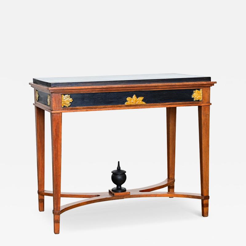 Swedish 19th Century Biedermeier Console Center Table