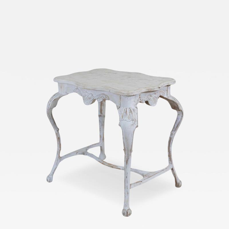 Swedish 19th Century Carved Table
