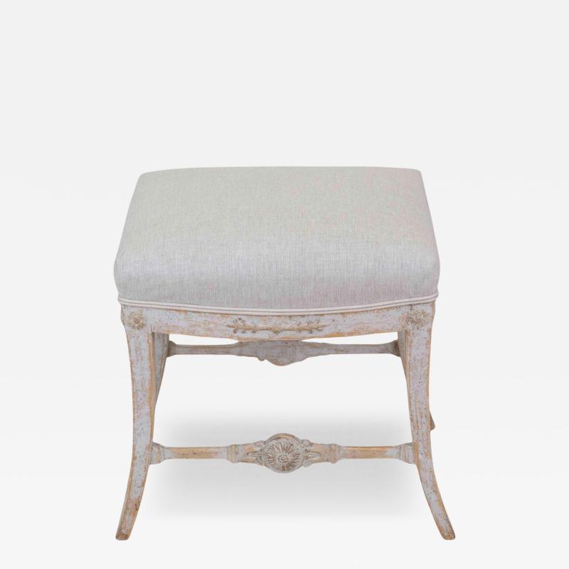Swedish 19th Century Gustavian Stool