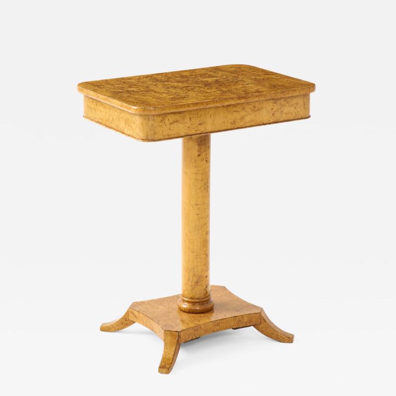 Swedish Birch Root Side Table Mid 19th Century