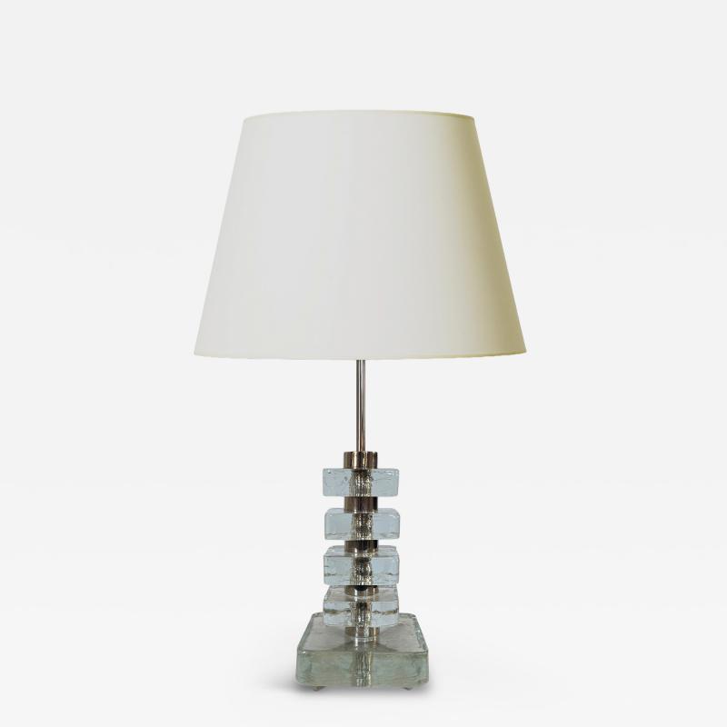 Swedish Brutalist Table Lamp