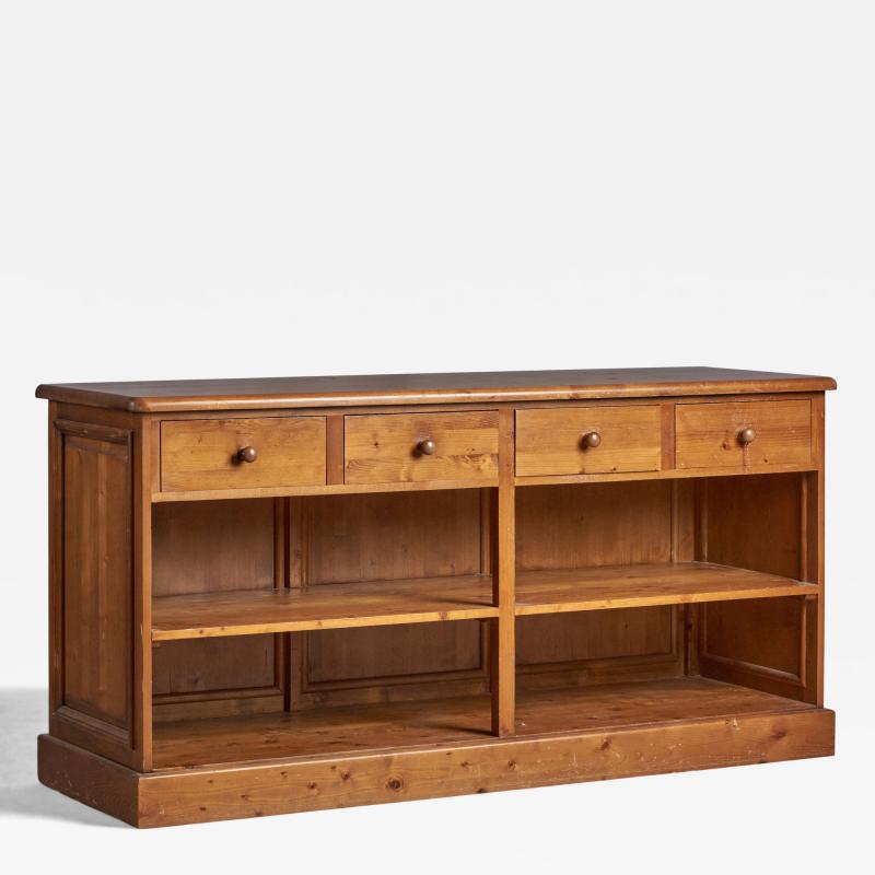 Swedish Designer Cabinet in Pine Sweden 1930s