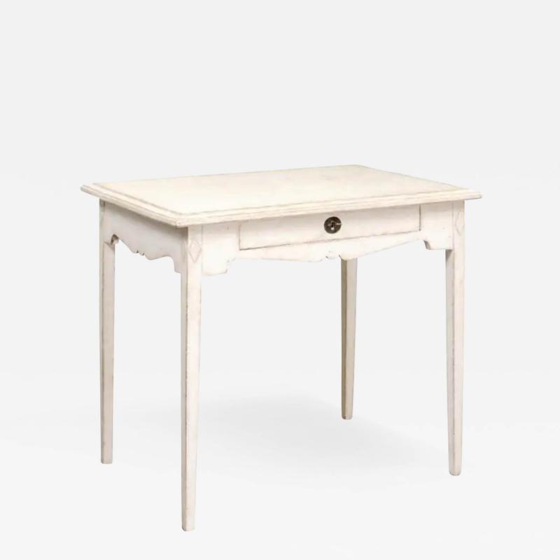 Swedish Freestanding Painted Writing Table Created for Queen Alexandrine