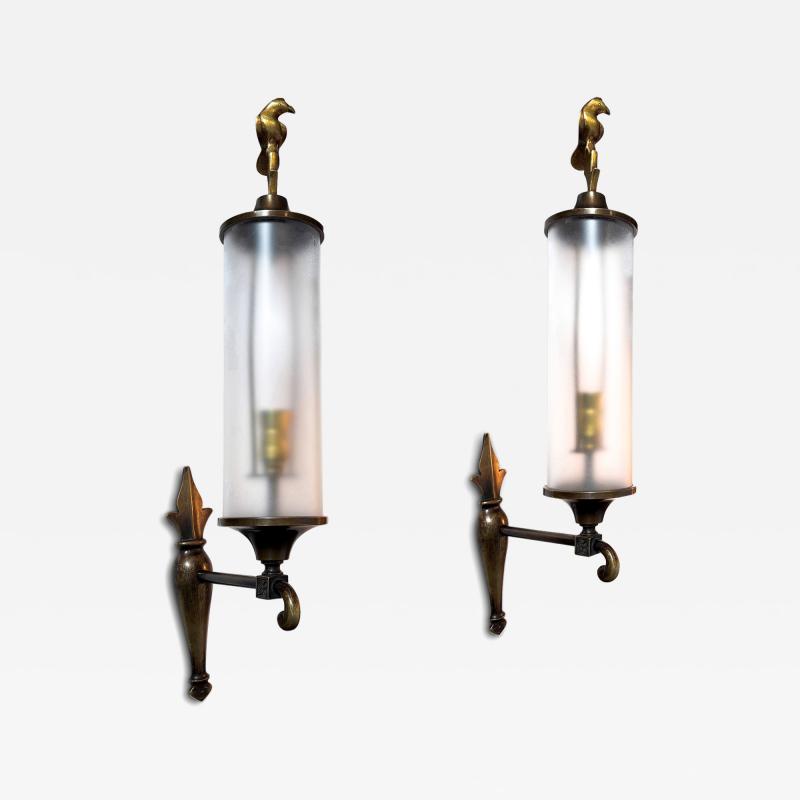Swedish Grace Pair of Sconces
