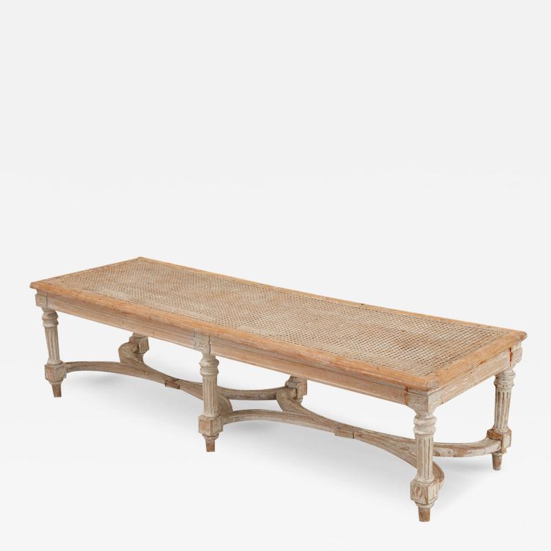 Swedish Louis XVI Style Long Bench