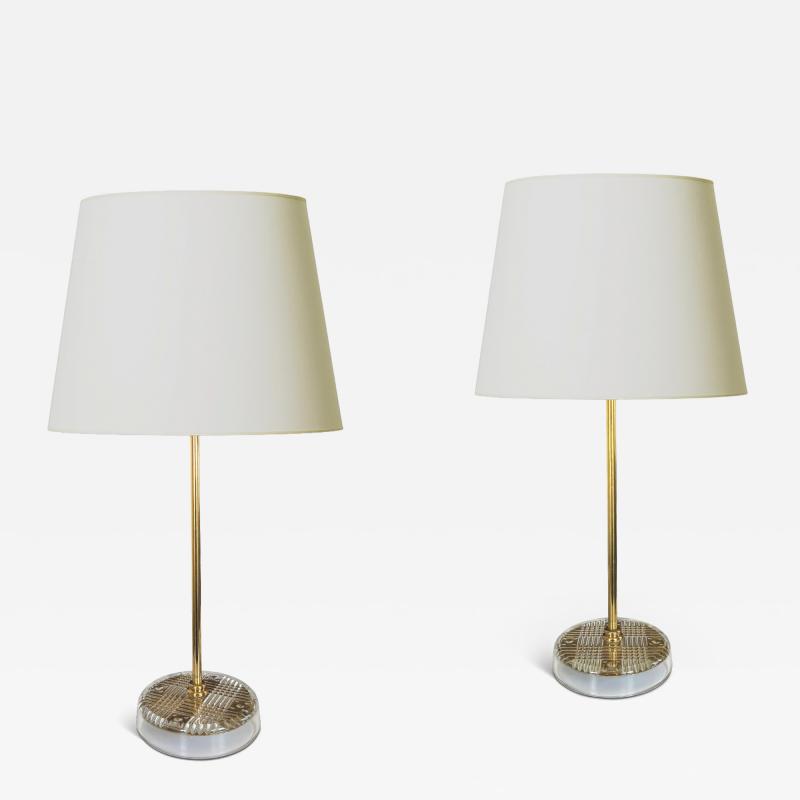 Swedish Modern Pair of Table Lamps