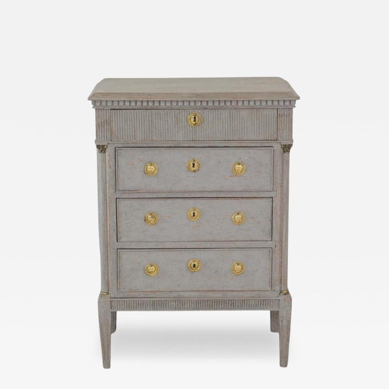 Swedish Painted Chest of Drawers circa 1840