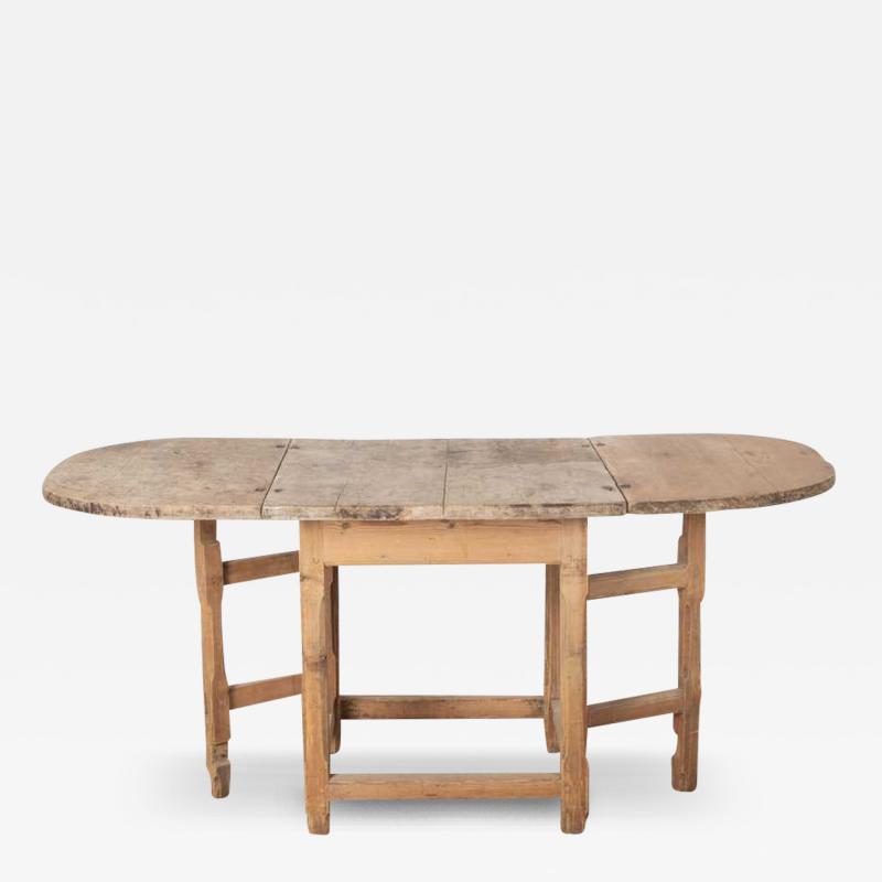 Swedish Provincial Dropleaf Table