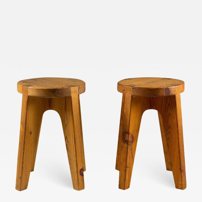 Swedish Stools in Pine