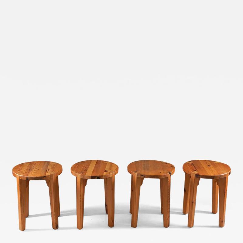 Swedish Stools in Pine