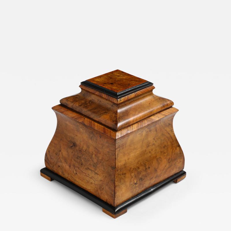 Swedish Walnut Tobacco Box Circa 1800s