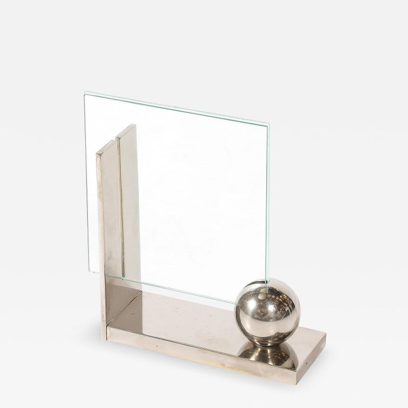 Swid Powell Swid Powell Silver Plated Picture Frame with Spherical Detail