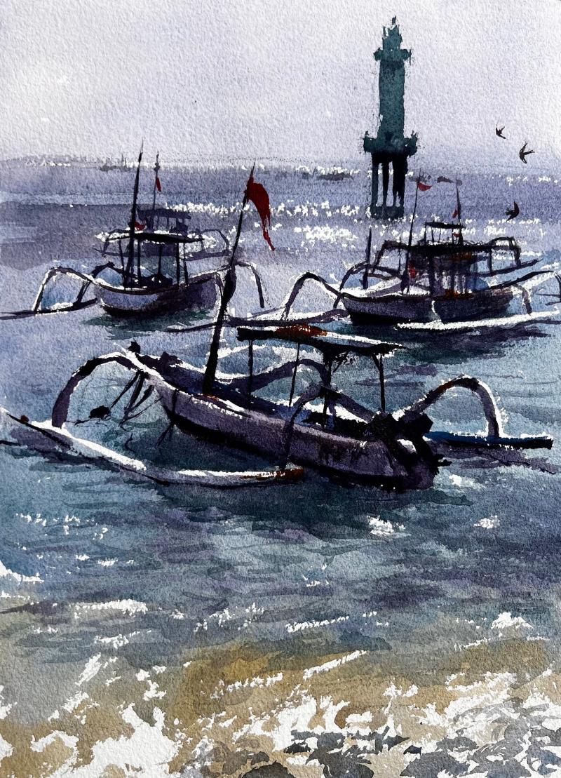 Szczepan Urbanowicz Off Sanur Beach Bali