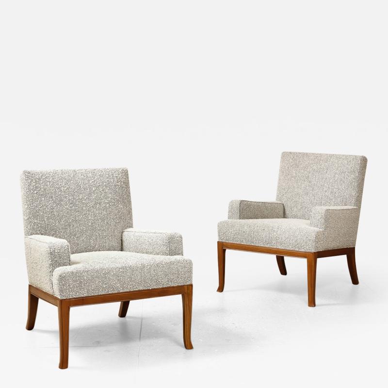 T H Robsjohn Gibbings No 102 Lounge Chairs by T H Robsjohn Gibbings for Saridis