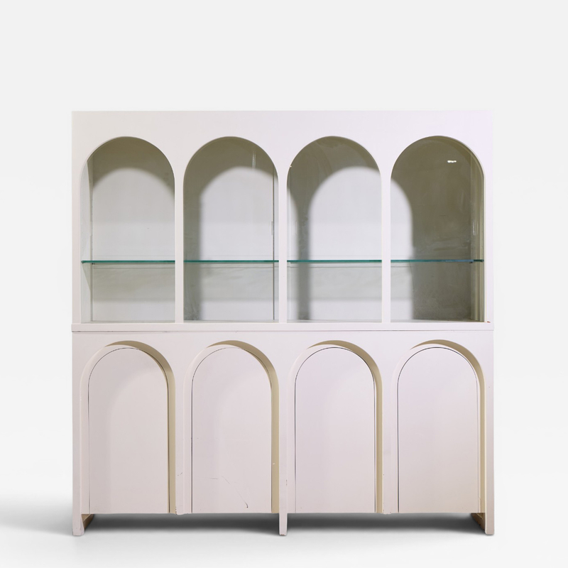 T H Robsjohn Gibbings Robsjohn Gibbings for Widdicomb Colosseum Mid Century Credenza and Hutch