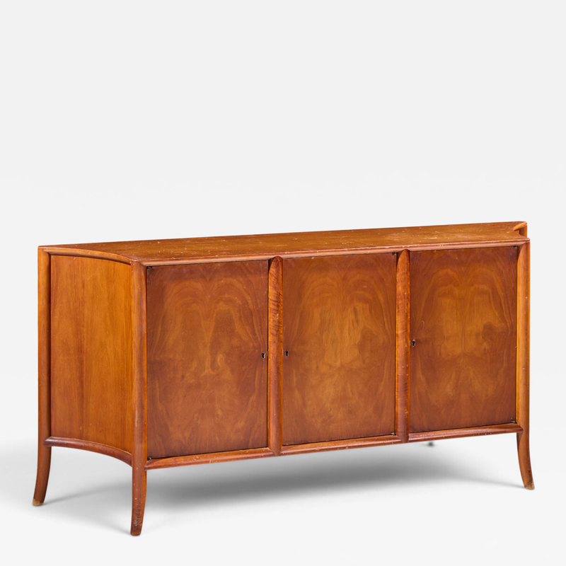 T H Robsjohn Gibbings Robsjohn Gibbings for Widdicomb Mid Century Walnut Credenza