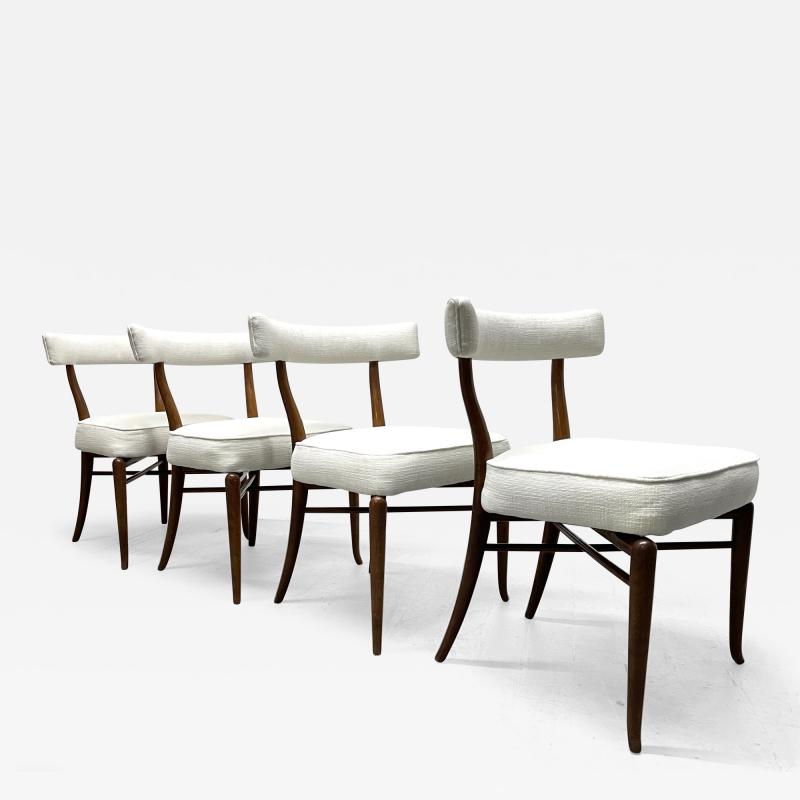 T H Robsjohn Gibbings Set of 4 T H Robsjohn Gibbings Klismos Chairs