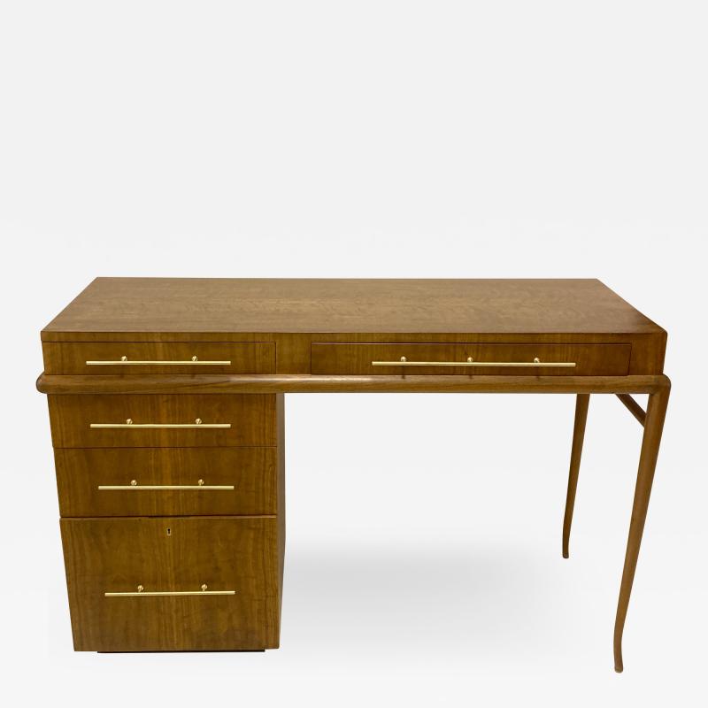 T H Robsjohn Gibbings T H Robsjohn Gibbings Custom Desk for Kandell Residence