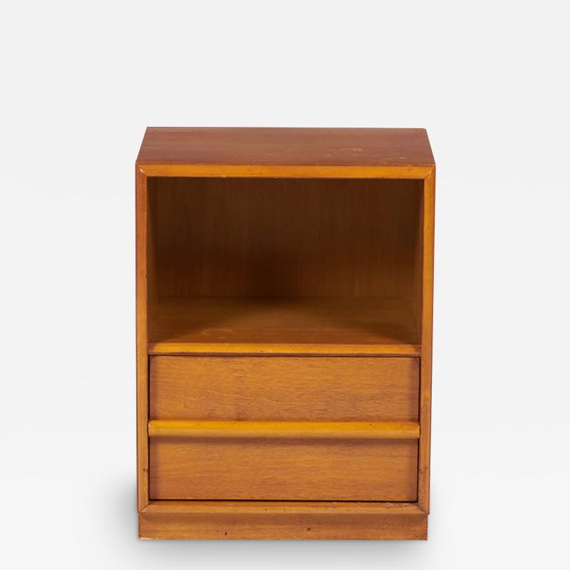 T H Robsjohn Gibbings Th Robsjohn Gibbings For Widdicomb Walnut Lower Drawer Nightstand Cabinet 1