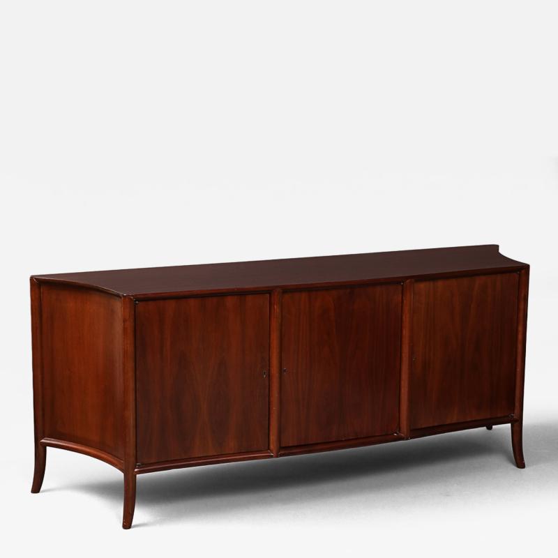 T H Robsjohn Gibbings Walnut Sideboard mid 20th Century