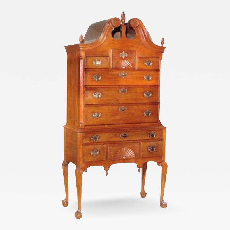 THE SANFORD FAMILY CHIPPENDALE HIGHBOY
