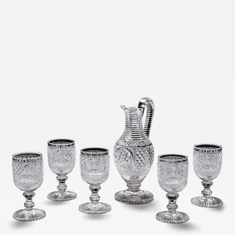 THE TWINING EWER GOBLETS