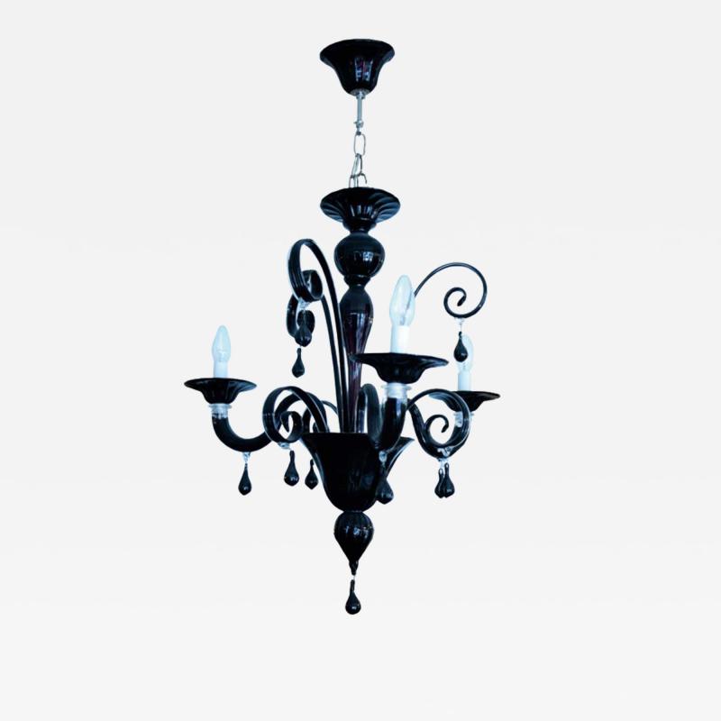 THREE ARMS VENETIAN CHANDELIER