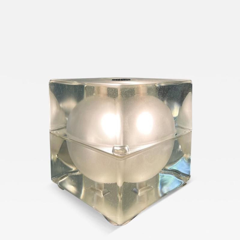 Table Lamp Cubosfera by Alessandro Mendini Italy 1968 2 available