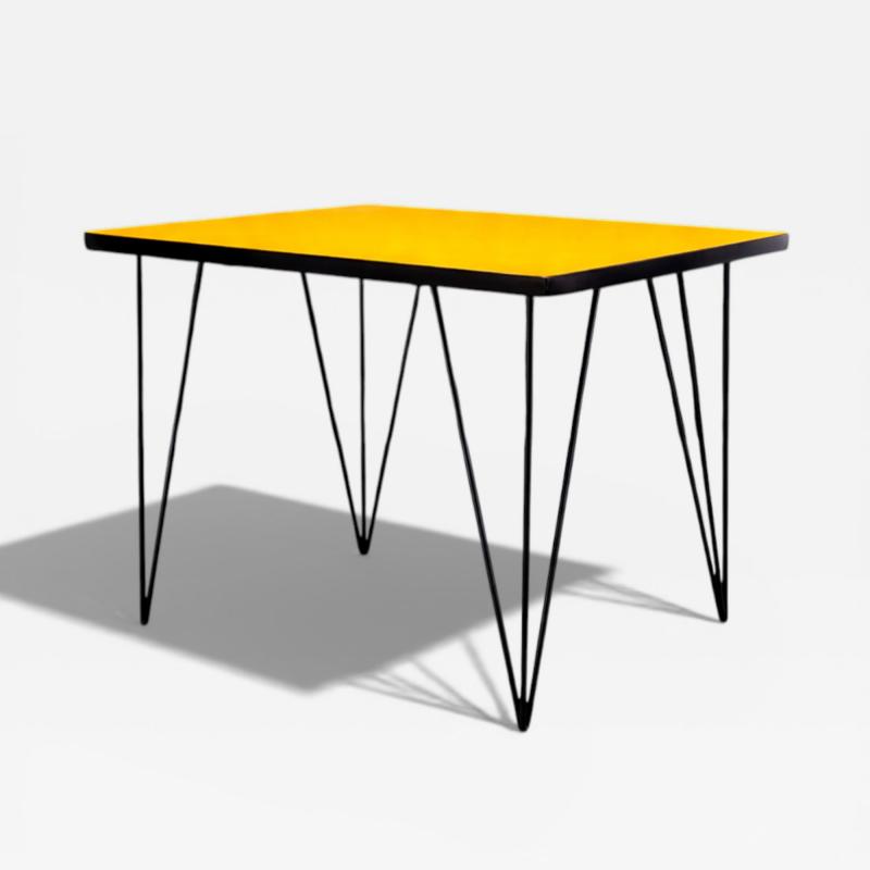 Table in Hardwood Iron Unknown 1950s