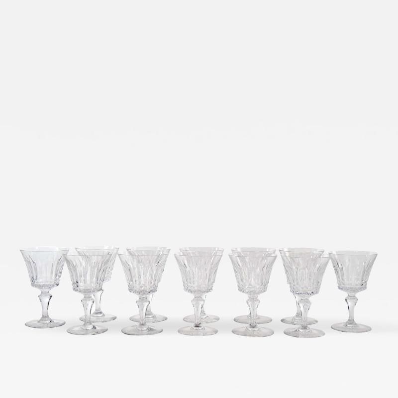 Tall Baccarat Crystal Barware Tableware Service 12 People