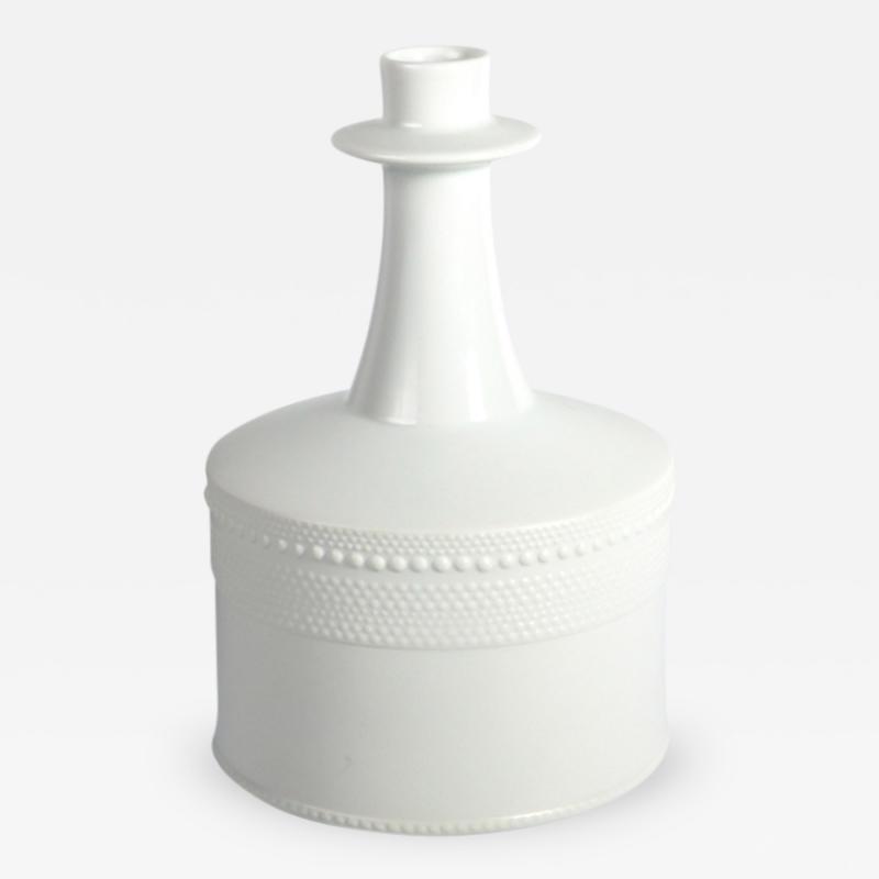 Tapio Wirkkala White Porcelain Vase by Tapio Wirkkala for Rosenthal