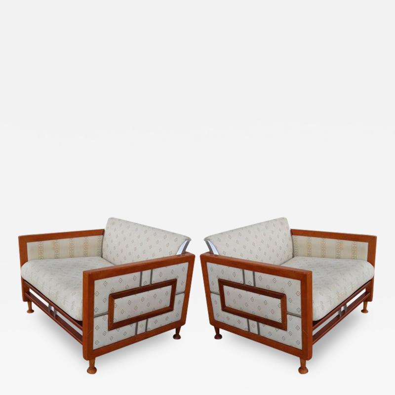 Teak Lounge Chairs from Spain