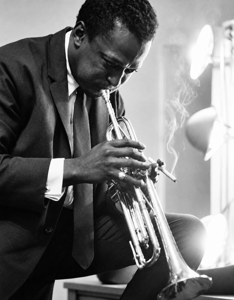 Ted Williams Miles Davis Dressing Room