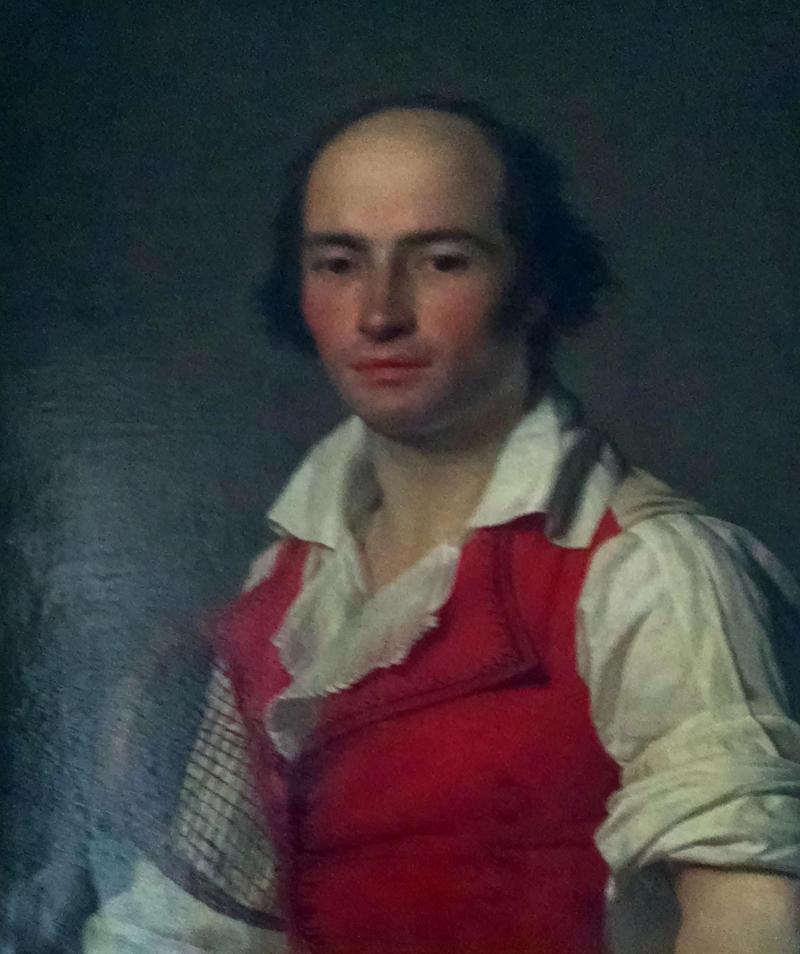 Portrait of a Tennis Player circa 1792 