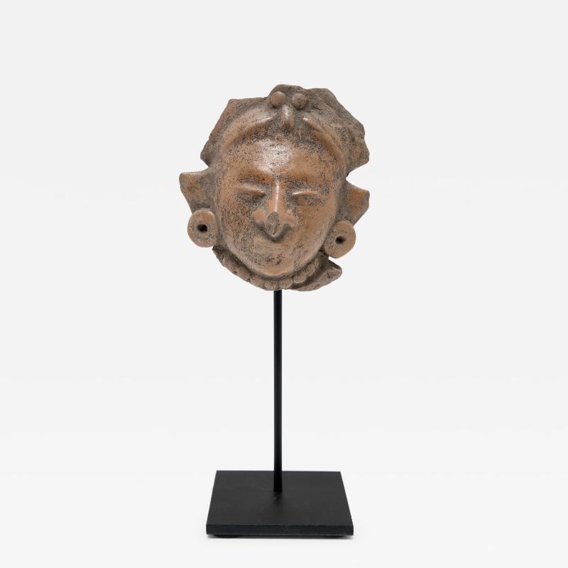 Teotihuacan Ceramic Head Fragment