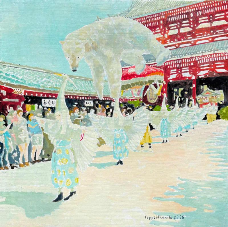 Teppei Ikehila Modern Borrowed Scenery Sensoji Temple 2