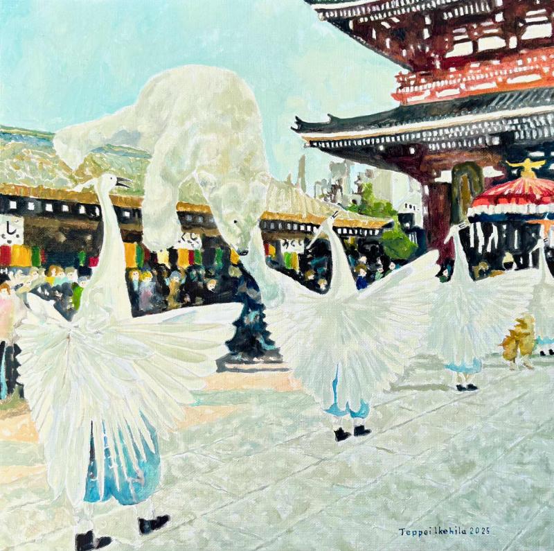 Teppei Ikehila Modern Borrowed Scenery Sensoji Temple 