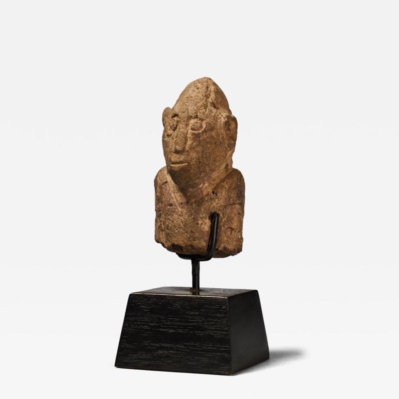 Terracotta Human Buste Probably Ghana