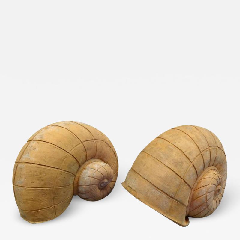 Terracotta Snail form Garden Ornaments