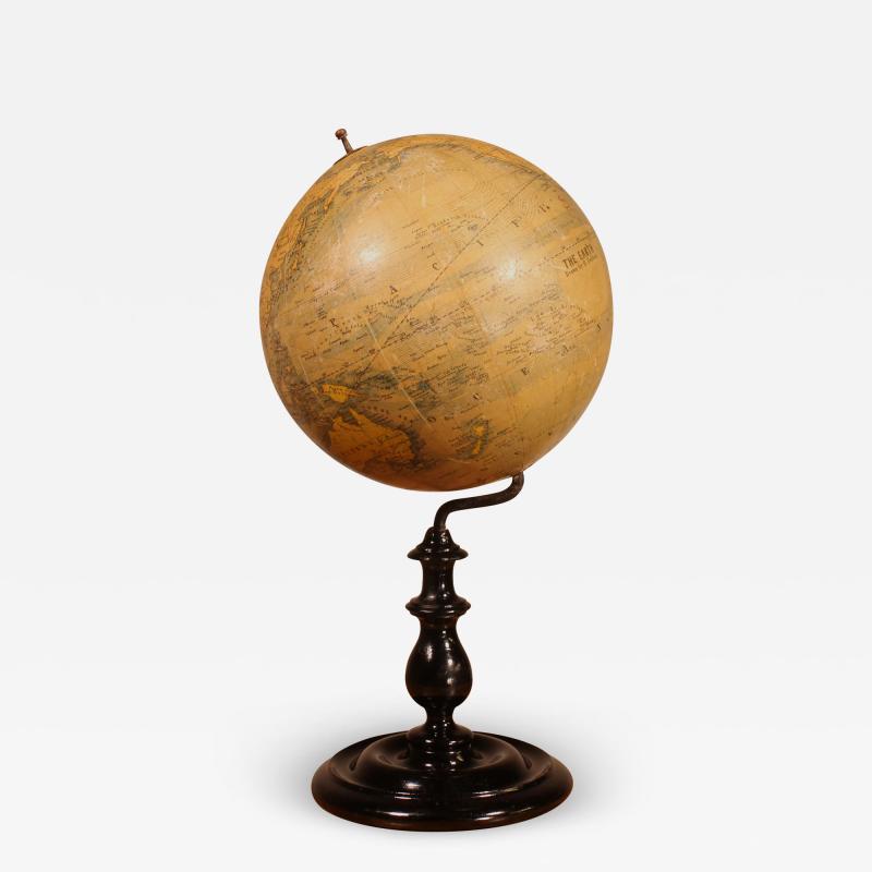 Terrestrial Globe By J Felkl Circa 1880 The Earth